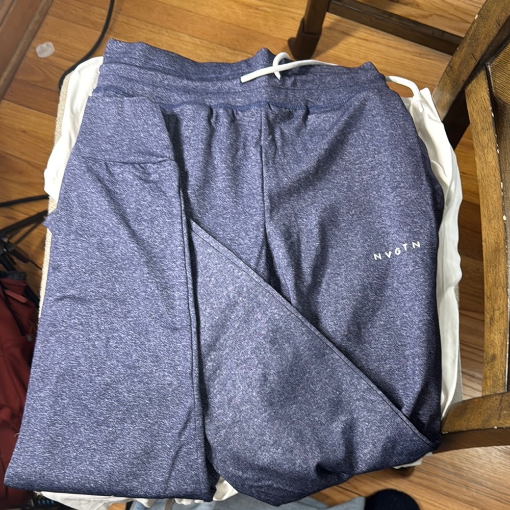 NVGTN Blue Athletic Joggers
